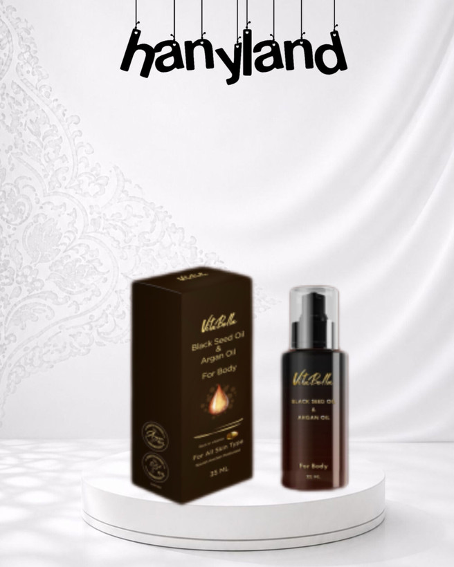 روغن بدن سیاه دانه و آرگان ویتابلا | نرم کننده، آبرسان و کمک به افزایش لطافت پوست