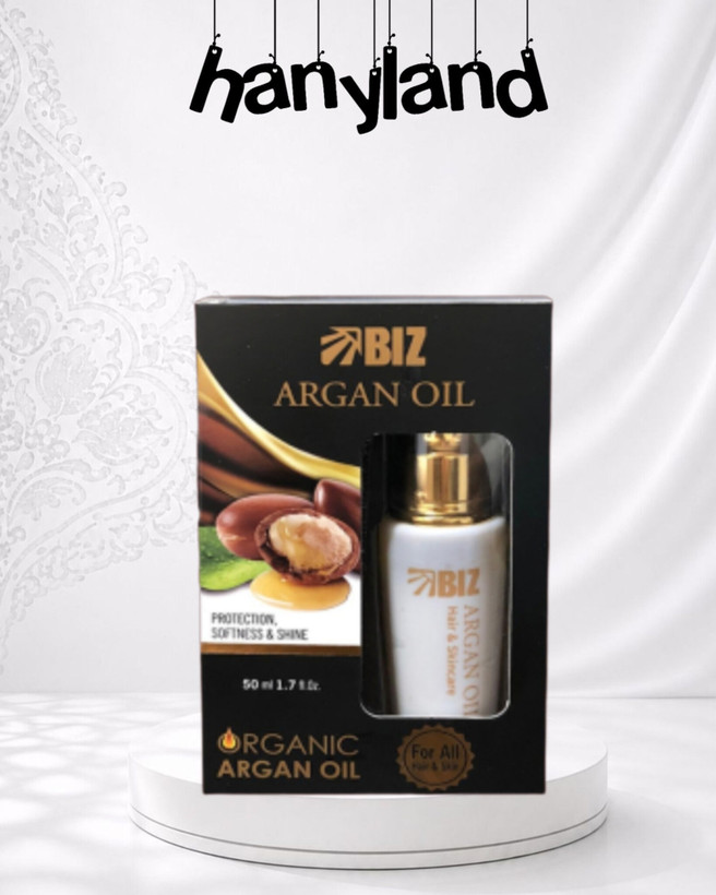 روغن آرگان خالص بیز Biz | ترمیم کننده، ضد وز و درخشان کننده مو