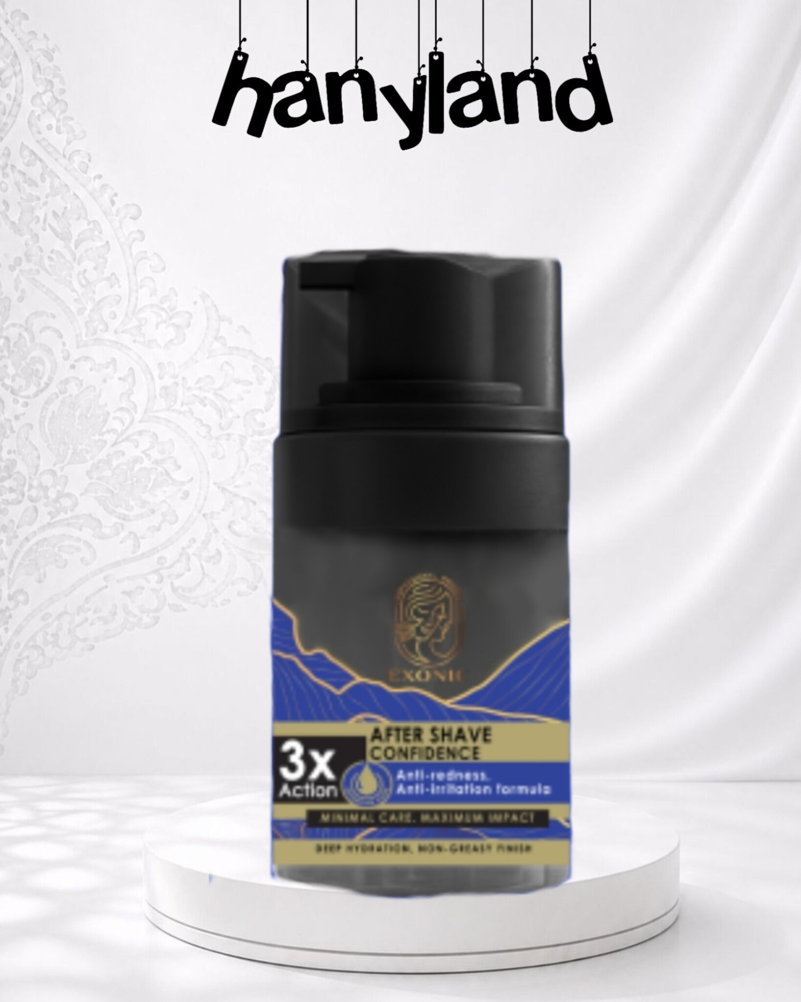 افتر شیو اکسونیک (100ml) | تسکین دهنده التهاب و طراوت بخش پوست پس از اصلاح