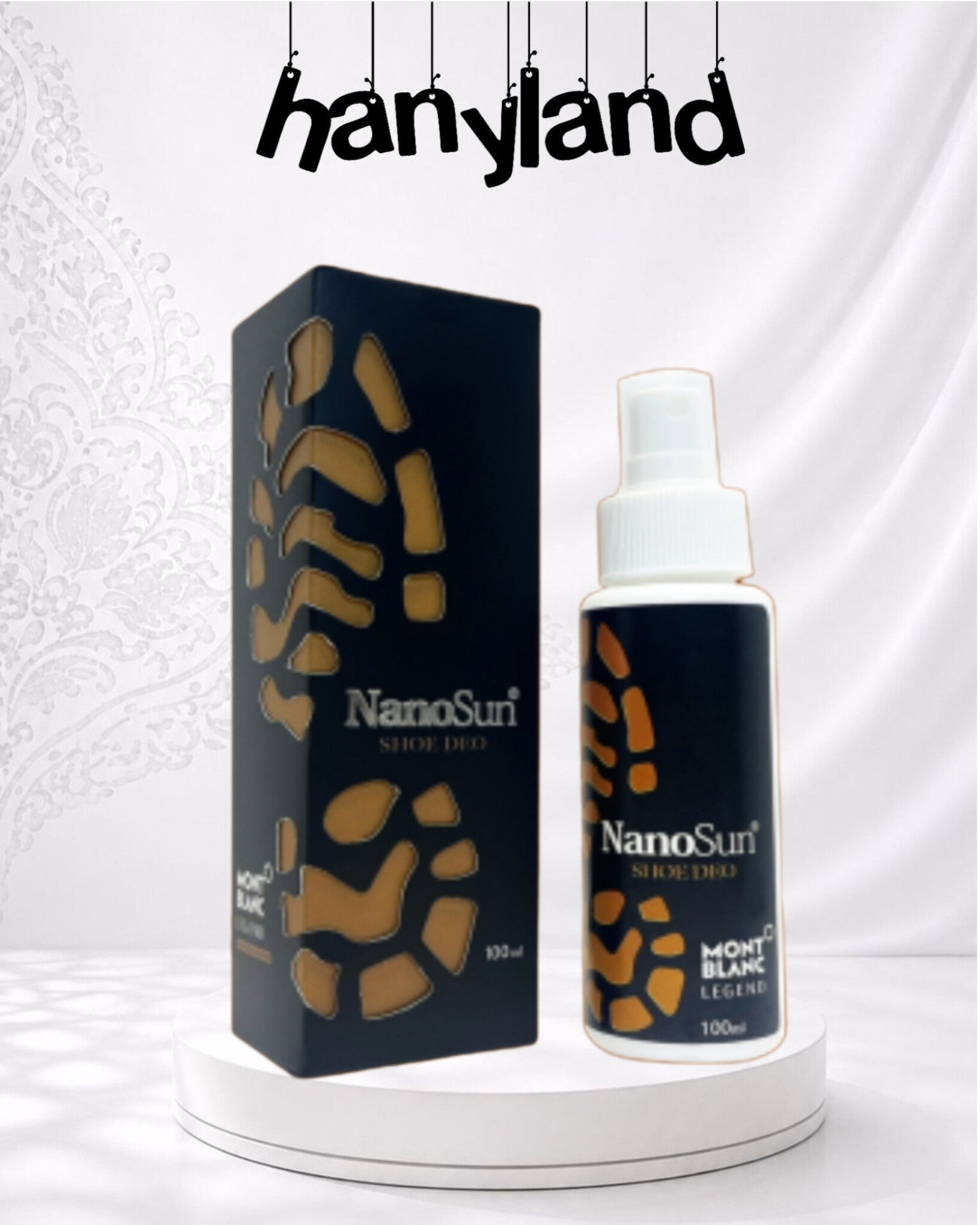 خوشبوکننده و ضدعفونی‌کننده کفش 100 میل | رایحه عطرهای لوکس برندهای جهانی + از بین برنده بوی بد پا