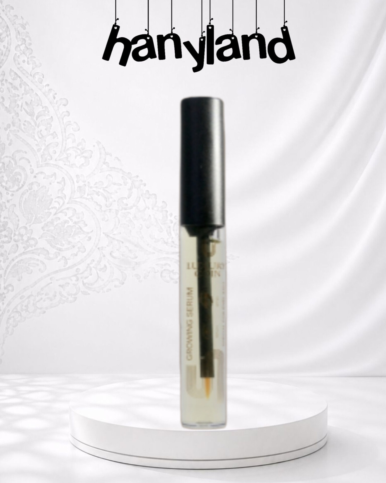 محلول روغن تقویت مژه لاکچری کوین 4 میل | کمک به رشد، پرپشتی و استحکام مژه