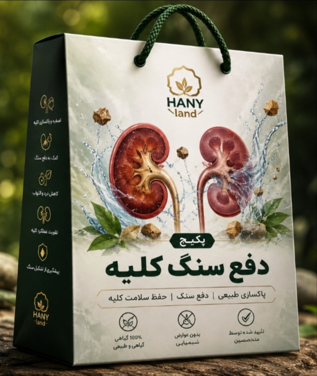 پکیج دفع سنگ کلیه و پیشگیری (گیاهی و فوری) | رفع سنگ کلیه و مجاری ادراری