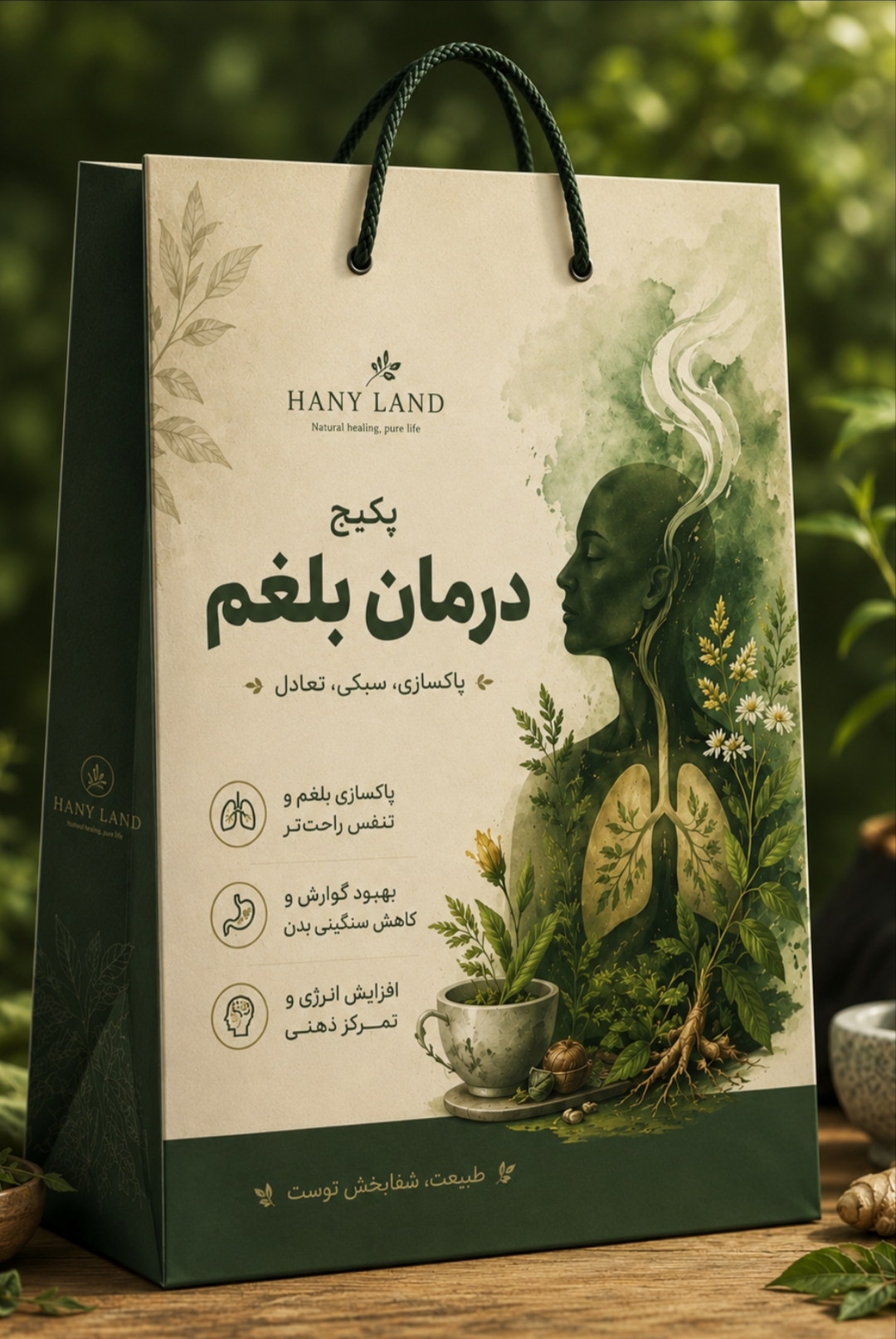 پکیج تخصصی رفع بلغم و تعدیل مزاج (پاکسازی مجاری تنفسی و رفع رطوبت زائد)